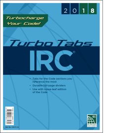 2018 International Residential Code Turbo Tabs (Cover Image)