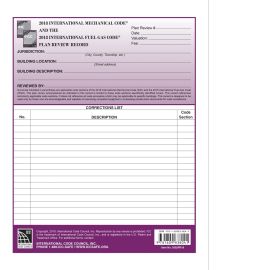 2018 International Mechanical and Fuel Gas Codes Plan Review Records (Cover Image)