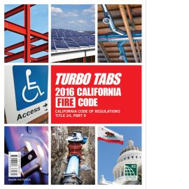 Turbo Tabs: 2016 California Fire Code, Title 24, Part 9