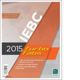2015 International Existing Building Code Turbo Tabs (Cover Image)