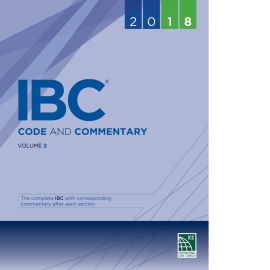 2018 IBC® Code and Commentary, Volume 2 (Cover Image)