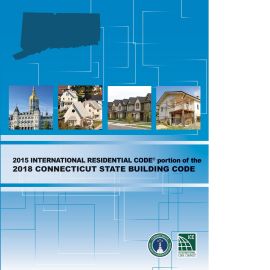 2015 International Residential Code®  portion of the 2018 Connecticut State Building Code (Cover Image)
