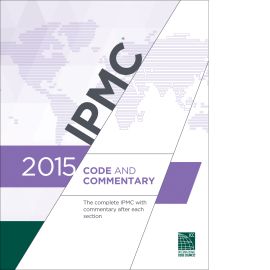 2015 IPMC® Code and Commentary (Cover Image)