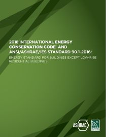 2018 International Energy Conservation Code and ANSI/ASHRAE/IES Standard 90.1-2016 (Cover Image)