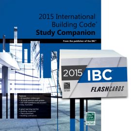 2015 International Building Code® Study Companion and Flash Card Combo (Cover Image)