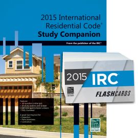 2015 International Residential Code® Study Companion and Flash Card Combo (Cover Image)