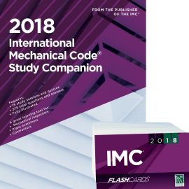 2018 International Mechanical Code Study Companion and Flash Card Combo (Cover Image)