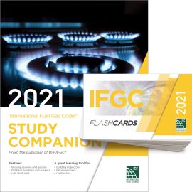 2021 International Fuel Gas Code Study Companion and FlashCards Combo