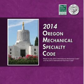 2014 Oregon Mechanical Specialty Code (Cover Image)