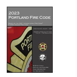 2023 Portland Fire Code Cover Image
