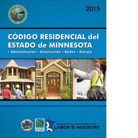 2015 Minnesota Residential Code Spanish Version (Cover Image)