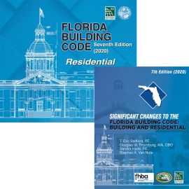 Florida Building Code - Residential, 7th edition (2020) and Significant Changes Combo