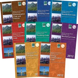 2012 North Carolina Building Code Bundle 