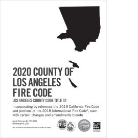 2020 County of Los Angeles Fire Code - Amendment Only