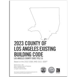 2023 County of Los Angeles Existing Building Code - Amendments only