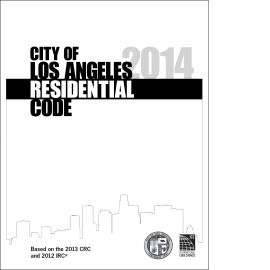 2014 City of Los Angeles Residential Code - Amendments Only
