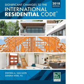 Significant Changes to the International Residential Code®, 2018 Edition (Cover Image)