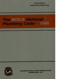 1990 BOCA National Plumbing Code cover image