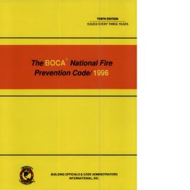 1996 BOCA National Fire Prevention Code cover image