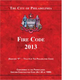 2013 Philadelphia Fire Code cover image