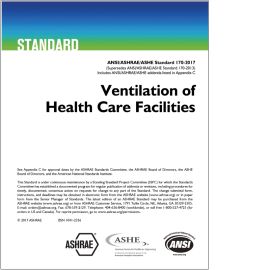 ANSI/ASHRAE/ASHE 170-2017: Ventilation of Health Care Facilities image