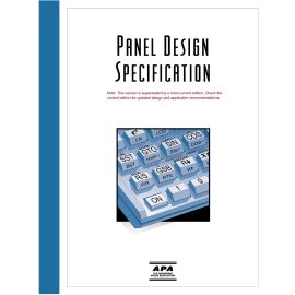 APA PDS Panel Design Specification cover image
