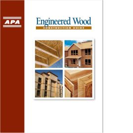 APA E30 Engineered Wood Construction Guide cover image