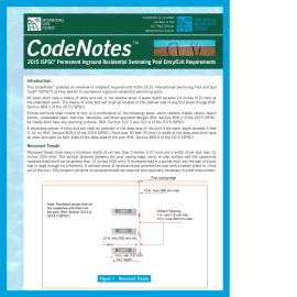 CodeNotes: 2015 ISPSC® Permanent Inground Residential Swimming Pool Entry/Exit Requirements image