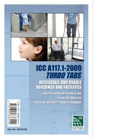 ICC A117.1-2009 Accessible and Usable Buildings and Facilities Turbo Tabs (Cover Image)