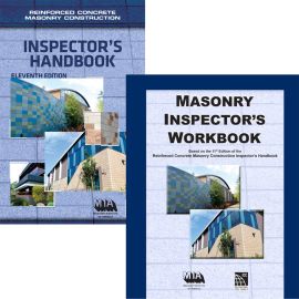Reinforced Concrete Masonry Construction Inspector's Handbook, 11th Edition and Masonry Inspector's Workbook, Based on the 11th Edition of the Reinforced Concrete Masonry Construction Inspector's Handbook Combo