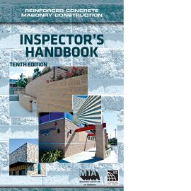 Reinforced Concrete Masonry Construction Inspector's Handbook Tenth Edition (Cover Image)