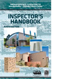 Reinforced Concrete Masonry Construction Inspector's Handbook, Ninth Edition (Cover Image)