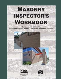 Masonry Inspector's Workbook, Based on the 10th Edition of the Reinforced Concrete Masonry Construction Inspector's Handbook (Cover Image)