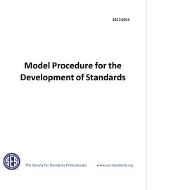 SES 2:2011, Model Procedure for the Development of Standards (Cover Image)
