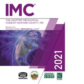 The Adopted Mechanical Code of Howard County - 2021 cover image