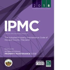 The Adopted Property Maintenance  Code of Howard County cover image